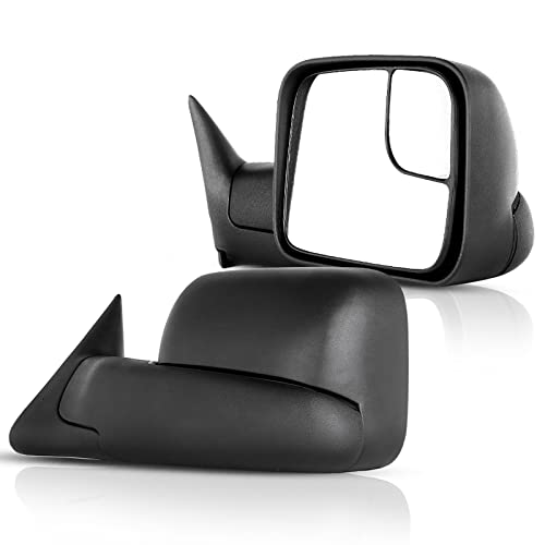 Eccpp Towing Mirrors For Dodge For Ram Tow Mirrors Pair Power Operation Manual Folding For 1994-1997 For Dodge For Ram 1500 2500 3500 Truck 1994 1995 1996 1997 #TOP1