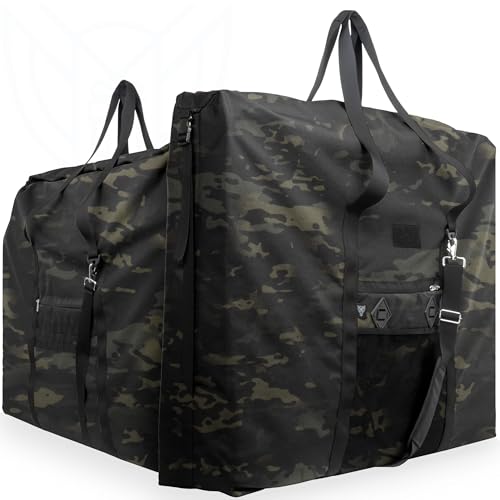 Xtreme Sight Line ~ G SØLAR 100 Faraday Bag for Solar Panels and Medium-Sized Electronics ~ Protects Against EMP/CME/EMF/RF ~ Diamond Form Faraday Lined ~ 1000D Nylon Exterior ~ Midnight Multicam