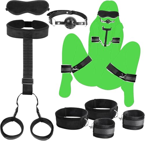 Adjustable Neck-to-Wrist Bondage Kit