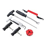 KATSU Tools 7X Kit Outils Dépose Pare-Brise, Coupe-Adhésif Garniture Voiture 405766