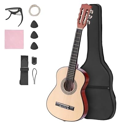 30-Inch Classical Guitar Starter Kit with Nylon Strings for Beginners,Replacement for Uimoso OEM