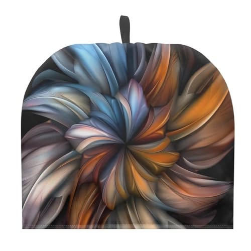 Image of Generic Hudotybom Art Floral Pattern Tea Cozy for Teapot Insulated Large Teapot Cover to Keep Warm Tea Kettle Cover Machine Washable Coffee Pot Cloth Covers Kitchen Home Decorations, CZA49