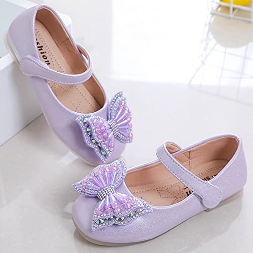 Shoes for Toddler Girls Flat Sandals Students Dance Performance Shoes Sequin Bow Princess Shoes Baby Mary Jane Shoes4
