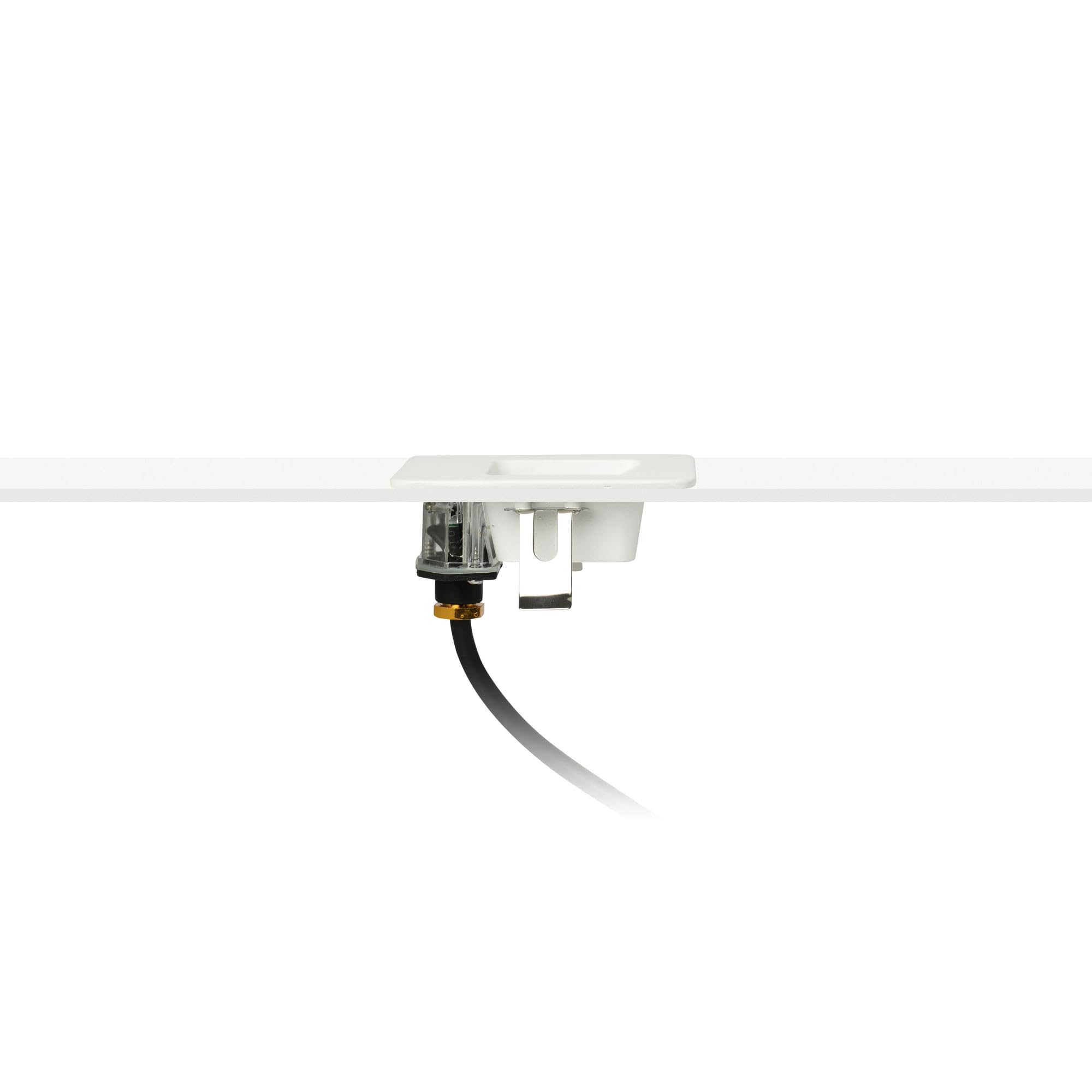 Faro Barcelona 70395 - NASE SQ Empotrable blanco