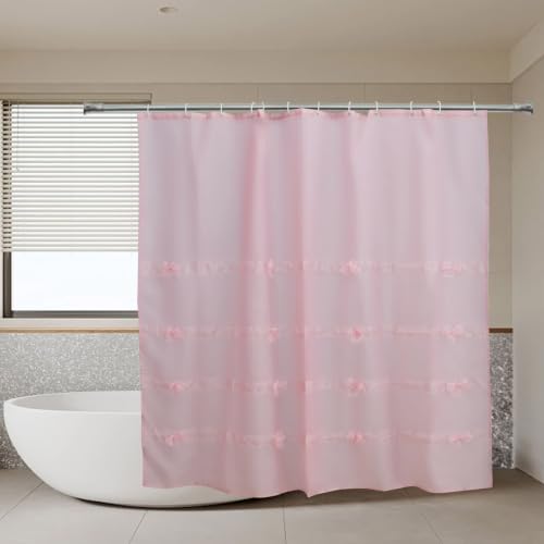 Rideau de douche de qualité supérieure en polyester épais rayé - 8