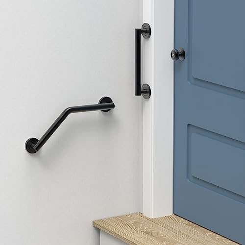 AquaChase Bath, Shower and Toilet Safety Grab Bar for Seniors and Handicaps, Mobility Aid Balance Assist Handle, Stainless Steel, 16 inch for Stud Mount - Image 7