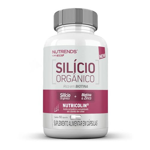Silício Orgânico + Biotina + Zinco 60 Cápsulas, Series Nutrends