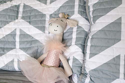 Mon Ami Giraffe Ballerina Doll, Soft & Cuddly Plush Animal Doll, Well Built Stuffed Doll For Child Or Toddler |Use As Toy Or Room Decor, Great Gift For Kids Or Collectors, Pink, 15Inches #TOP6