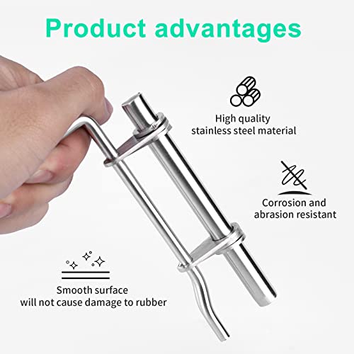 Hydraulic Seal Cylinder Installation Tool: 3 Pcs Seal Puller Seal Twistors Install Tools Universal U Cup Hydraulic Repair Tools Set #TOP2