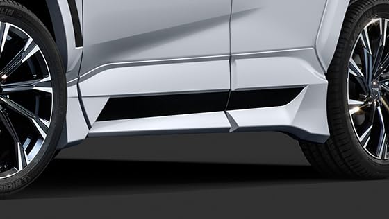 Amazon | TRD サイドスカート プラチナホワイトパールマイカ RAV4 