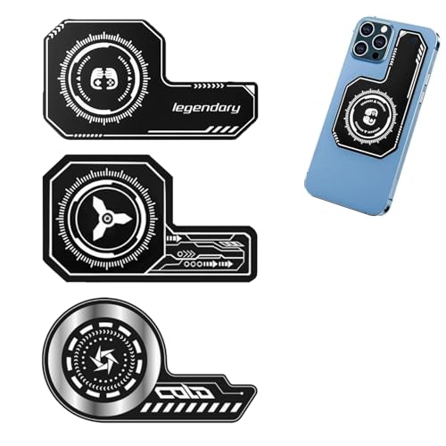 Image of 2-3PCS Cooling Pad, Cooling Pad for Mobile, Mobile Cooler, Phone Cooler for Extended Gaming Sessions, Phone Cooler for Heavy Smartphone Usage (3pcs(Black))