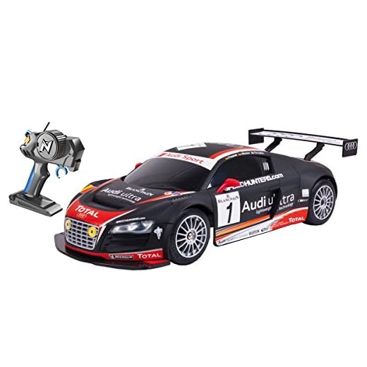 Nikko Coche Teledirigido Radio Control Audi R8 Escala 1:16