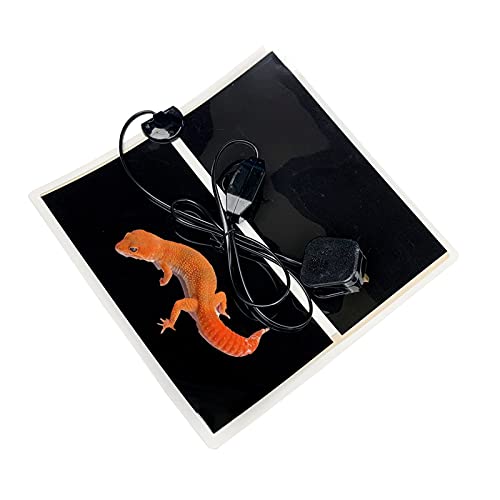 Reptiel Heat Mat met verstelbare temperatuurregelaar verwarming pad voor terrarium klimmen schildpad hagedis spider 5W… - Afbeelding 6