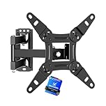 GRIFEMA GB1008-2 TV Wall Bracket for 13-43 inch, Swivel Tilt Extendable TV Wall Mount for Flat & Curved Screen, up to 20KG, Max Vesa 200X200MM