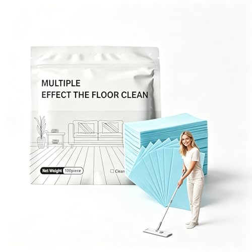 Multi-Surface Floor Cleaner Tablet, Multi-Effect Floor Cleaning Sheets Wood Cleaner