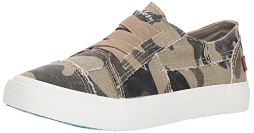 Blowfish Malibu Women's Marley Sneaker, Natural camo, 7 Medium US