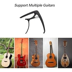 LATRAT Capodastre Capodastre Capo Capo Capo Guitare Électrique Ukulélé, Mandoline, Banjo et autres instruments à Cordes… - Les Beatles, Paul McCartney, John Lennon, RIngo Starr, George Harrison LATRAT Capodastre Capodastre Capo Capo Capo Guitare Électrique Ukulélé, Mandoline, Banjo et autres instruments à Cordes… – Image 5