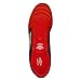 Umbro Men's Classico 12 Indoor Soccer Shoe, Red/White/Black, 9