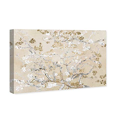 Oliver Gal Van Gogh in Golden Blossoms Inspiration Canvas Print Wall Art for Living Room, Bedroom, and Bathroom, 54" x 36" Gallery Wrapped by The Oliver Gal Artist Co. - Image 2