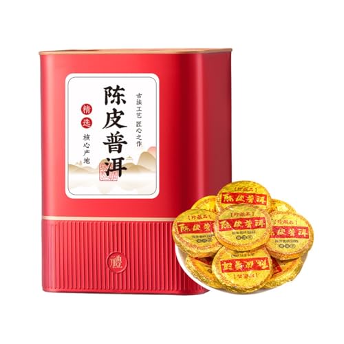 Té Pu-erh con cáscara de mandarina Chenpi de 500g: tu momento de calma y meditación diaria