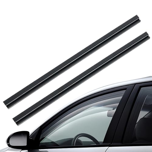 Essuie-Glace pour Vitre Latérale De Voiture - Kit en Caoutchouc pour Vitre Arrière,Accessoire Silencieux et Stable d'entretien Automobile pour Véhicules Berline Camion Camping-Car Remorque
