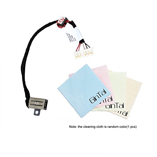 Gintai Dc Jack For Dell Inspiron 15-5000 5551 5552 5555 5557 5558 5559 14-5458 5459 5455 5452 P51F P64G Dc30100Ud00 Vostro 3458 3558 3559 P65G 3559 17-5000 5755 Cable Kd4T9, 50 Pcs #TOP1