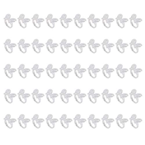 Amostras de anéis de esmalte de unhas - anel de caracol de esmalte 50 pçs/conjunto de anéis de gel p