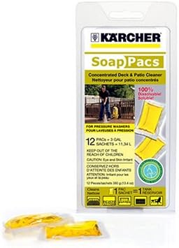 Karcher - Pressure Washer Deck and Patio Cleaner SoapPac - 12-Pack