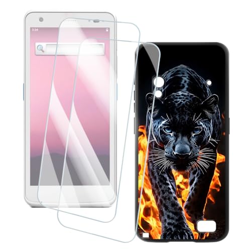 OAGELIM 2�Z�b�g �X�N���[���v���e�N�^�[ + �P�[�X Honeywell ScanPal EDA50P (5 �C���`) �Ƃ̌݊������� �A�[�e�B�X�e�B�b�N�J�X�^���v�����g�J�o�[�Ƌ����K���X�t�B���� �X�N���b�`�h�~ (�`�[�^�[)