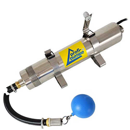 REGENWASSERPUMPE Tauchpumpe TAUCHDRUCKPUMPE Regen-Star SUPER 750, 25m Kabel, ZISTERNENPUMPE für REGENWASSERNUTZUNG, REGENTANK, ERDTANK, WASSERSPEICHER Pumpe mit Anschluß für SCHWIMMENDE ENTNAHME