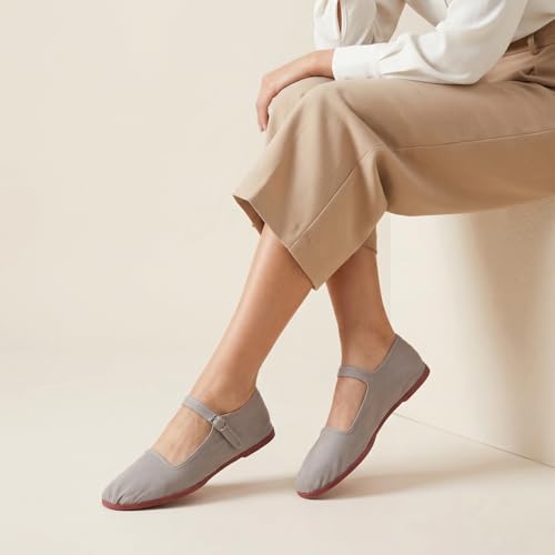 Image of Womens Classic China Flats, Casual China Doll Shoes, Cotton Mary Janes, Chinese Tai Chi Shoes