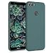 Produktbild kwmobile Hülle kompatibel mit Huawei Enjoy 7S / P Smart (2017) - Hülle Handyhülle - Handy Case in Blaugrün