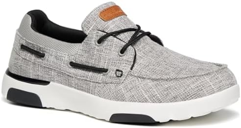 OrthoComfoot Men's Orthopedic Slip-On Loafers Walking Shoes with Arch Support: Casual Plantar Fasciitis Slippers for Flat Feet, Comfortable Orthotic Shoes for Foot and Heel Pain Relief