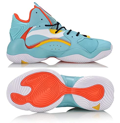 LI-NING Power V Series CJ McCollum tênis de basquete masculino profissional forro amortecimento nuve