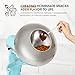 Aieve Snack Coater Compatible with KitchenAid Bowl-Lift Stand Mixer for Making Chocolate Covered Almonds, Pistachio, Peanut, Freeze Dried Strawberry, Raisin, Macadamia Nuts and Blueberry