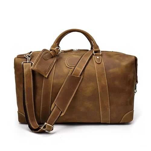 Men's Vintage Travel Bag Large Capacity Duffel Bag 20 