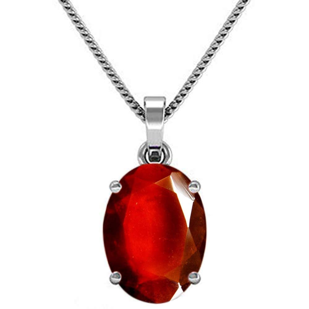 AKSHITA GEMS Gomed Pendant Locket 7.25 Ratti Silver Plated Natural and Certified Hessonite Garnet (Gomed) Astrological Gemstone Stone for Men and Women (B0BVHR6Y4Z) Amazon Price History, Amazon Price Tracker