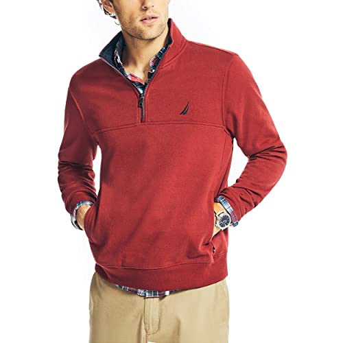 Image of Nautica Men's Nautica J-class Quarter-zip Fleece