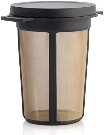 Finum Brewing Basket L Permanent Filter, black, Large