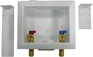 Jones Stephens B05940 WASHING MACHINE VALVE BOX 1/2 MIP/SWEAT C/O