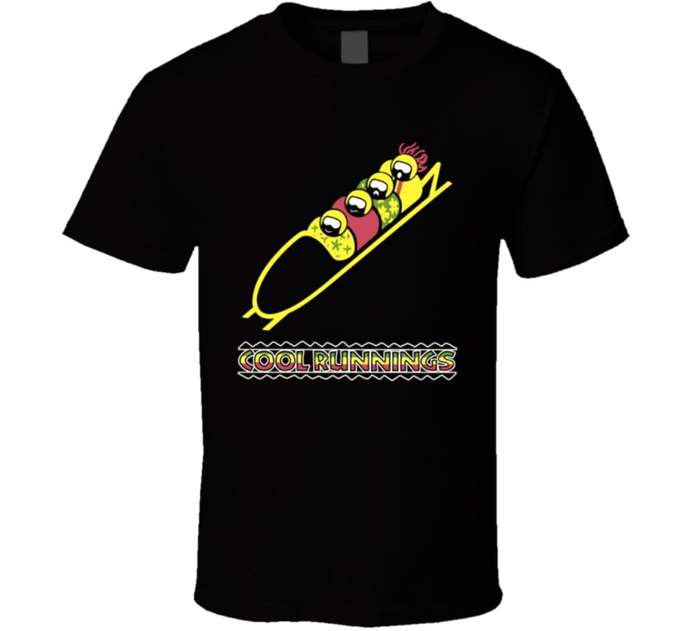Amazon.com: Cool Runnings Jamaican Bobsled Funny Movie T Shirt