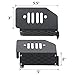Front Foot Pegs for Jeep Wrangler JL JK, A-KARCK Door Hinge Rest Pegs with Non-slip Rubber Protrusions for 2007-2023 Wrangler JL JK JKU, Steel Construction (Set of 2)
