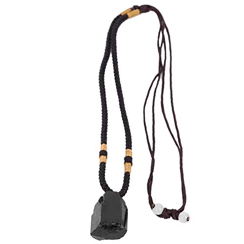 Pingente Elegante de Turmalina, Colar de Turmalina Com Redução de Radiação, Retrátil de 9,8 a 12,6 p