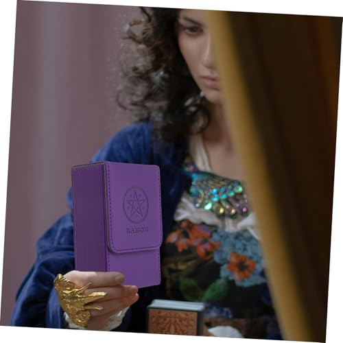 Caja de 5 Piezas para Almacenar Tarot en Púrpura