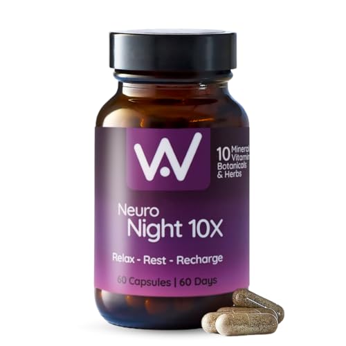 WELL ACTUALLY Neuro Night 10X Advanced Non Melatonin Sleep Supplement