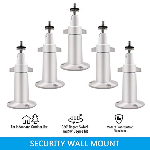 AxPower Metal Wall Mount Adjustable Indoor/Outdoor Aluminium Alloy Security Camera Yard Mount Compatible