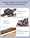TOPIOM Water Rowing Machine for Home Use, Solid Wood Rower Machine with Upgraded Handle and Adjustable Footpad, TM3 Dedicated Monitor & Bluetooth Connection (Oak Pro)