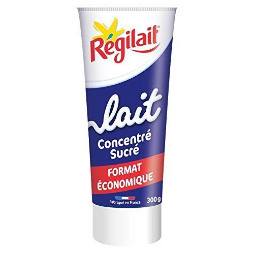 Ricoré - REGILAIT - Lait Concentré Sucré Entier Tube 300G - Lot De 4 - livraison offerte
