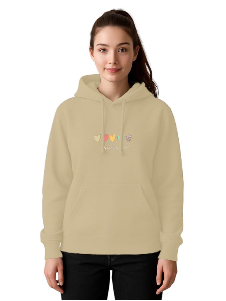 enziko Womens Graphics Printed Cotton Full Sleeve Regular Fit Hooded Sweatshirt | Ribbed Hem, Pockets, Casual Winter Wear |Sweatshirt for Women| (Hoodies) |-picture-20