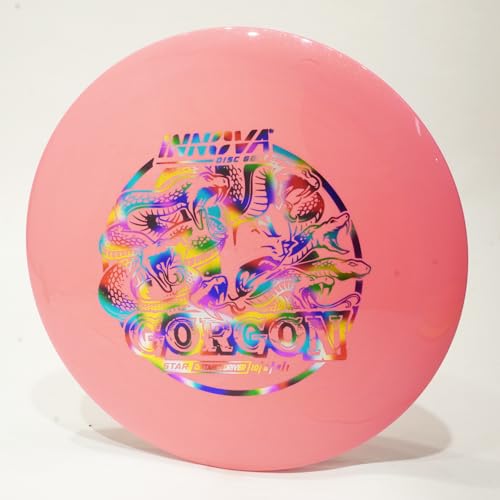 Innova Star Gorgon Disc Golf Distance Driver, Pick Color/Weight [Stamp & Exact Color May Vary] Pink 167-169 Grams